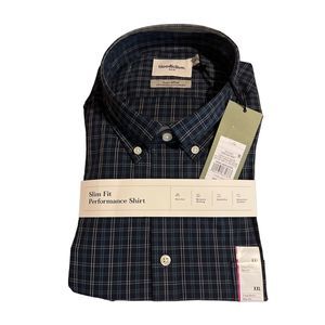 Good fellow & Co XXL slim fit performance shirtXavier Navy color